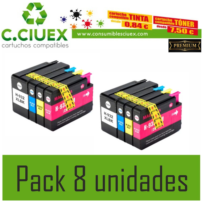 TINTA COMPATIBLE HP 932XL NEGRO (CN053AE)