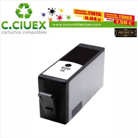 Tinta Compatible HP 920XL Negro