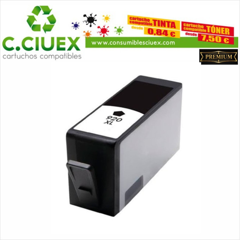 Tinta Compatible HP 920XL Negro
