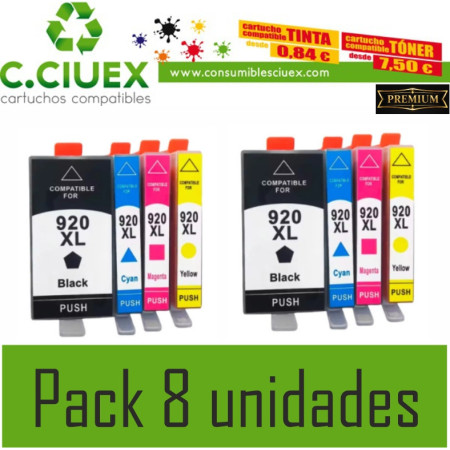 Tinta Compatible HP 920XL Negro