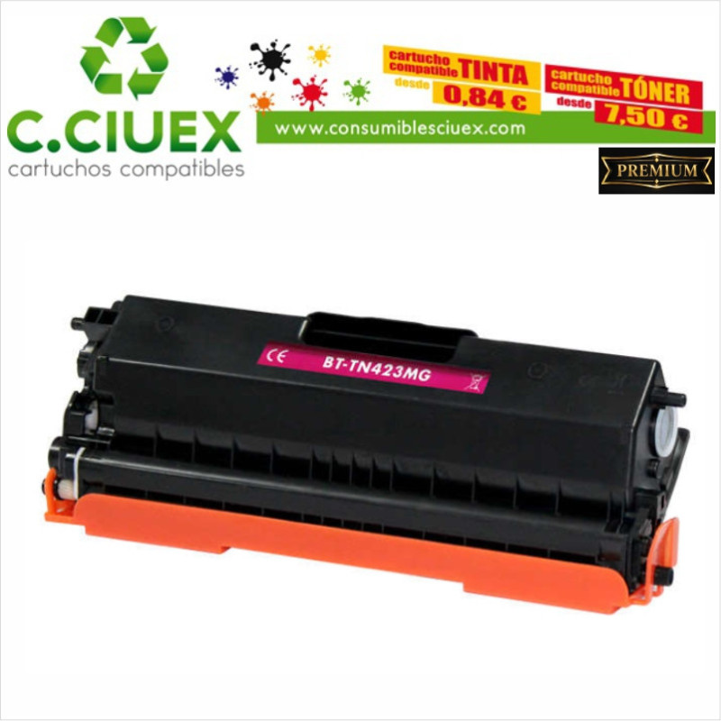 TONER COMPATIBLE BROTHER TN421/23/26 MAGENTA