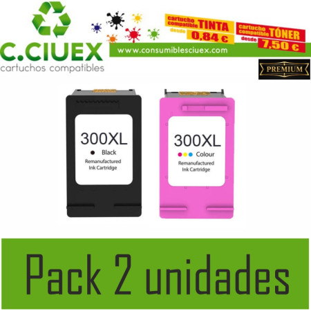 TINTA COMPATIBLE HP 300XL NEGRO