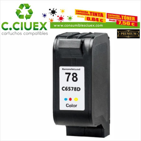TINTA COMAPATIBLE HP 78A