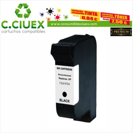 TINTA COMPATIBLE HP 15D/45A
