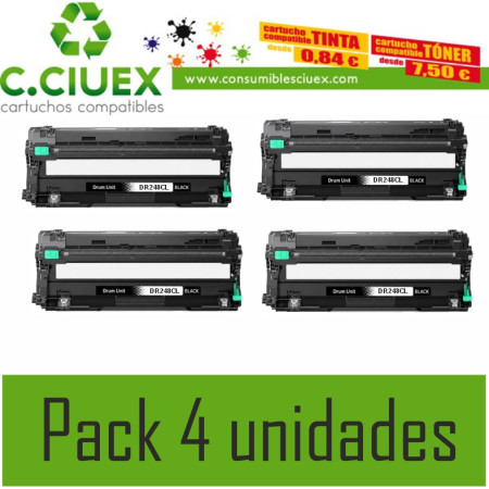 BROTHER DR248CL PACK 4 UNIDADES