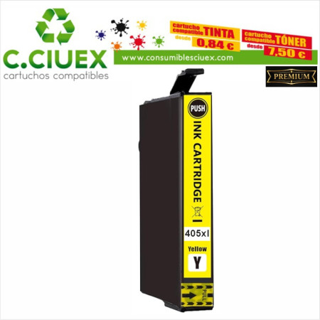 EPSON 405XL COMPATIBLE AMARILLO