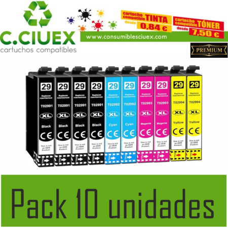 TINTA COMPATIBLE EPSON T2991 NEGRO (29XL)