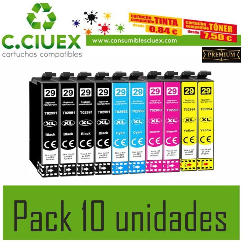 TINTA COMPATIBLE EPSON T2991 NEGRO (29XL)