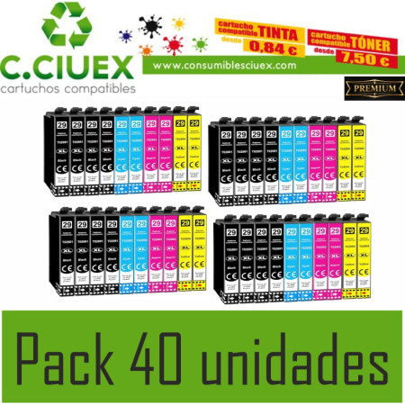 TINTA COMPATIBLE EPSON T2991 NEGRO (29XL)