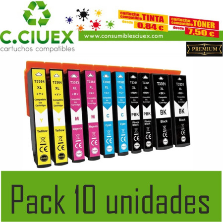 TINTA COMPATIBLE EPSON 33XL NEGRO (T3351)