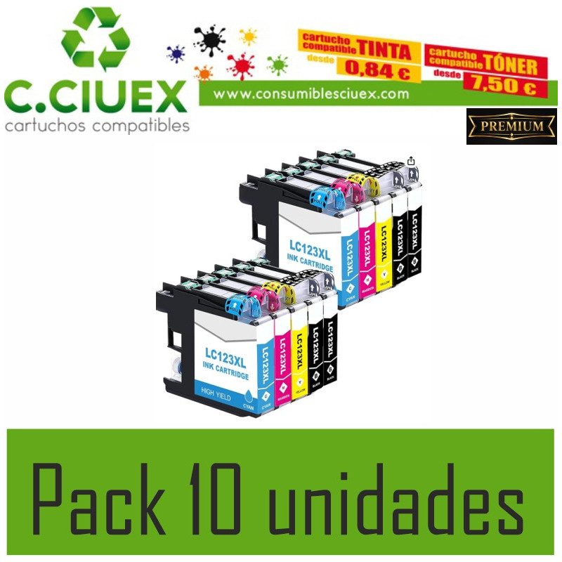 Tinta Compatible Brother LC121 Negro