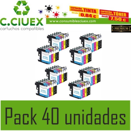 Tinta Compatible Brother LC121 Negro