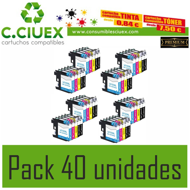 Tinta Compatible Brother LC121 Negro
