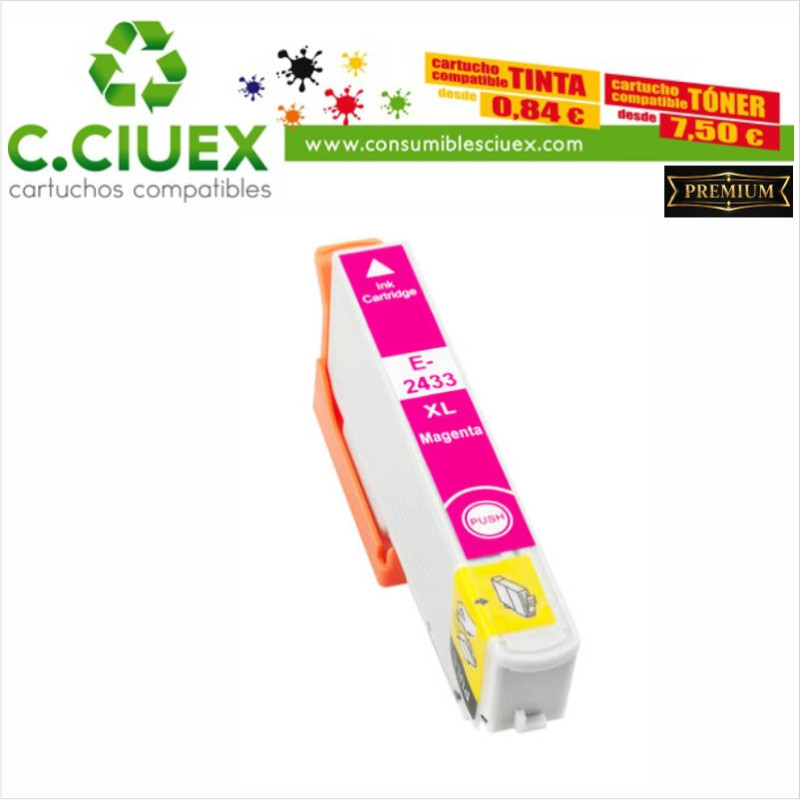 EPSON 24XL COMPATIBLE MAGENTA