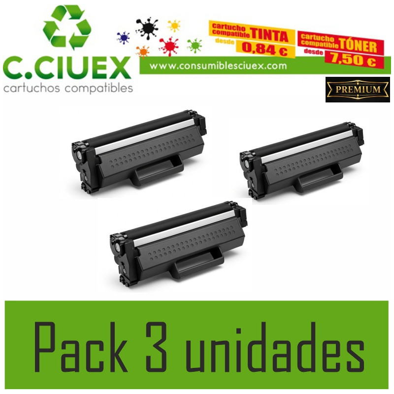 TONER BROTHER TN 1150 COMPATIBLE PACK 3 UNIDADES