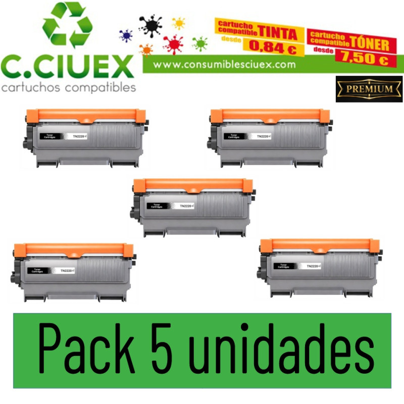 TONER COMPATIBLE BROTHER TN2220 TN2010