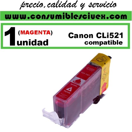 Tinta Compatible Canon cli521magenta