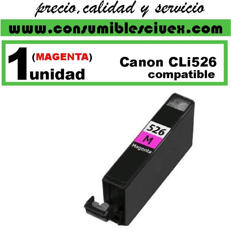 Tinta Compatible Canon cli526 magenta Tinta Compatible Canon cli526 magenta