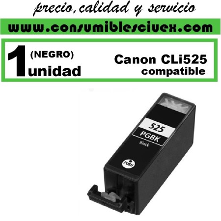Tinta Compatible Canon cli525 negro 