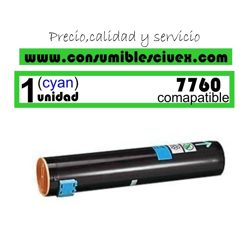 TONER CYAN COMPATIBLE XEROX 7760