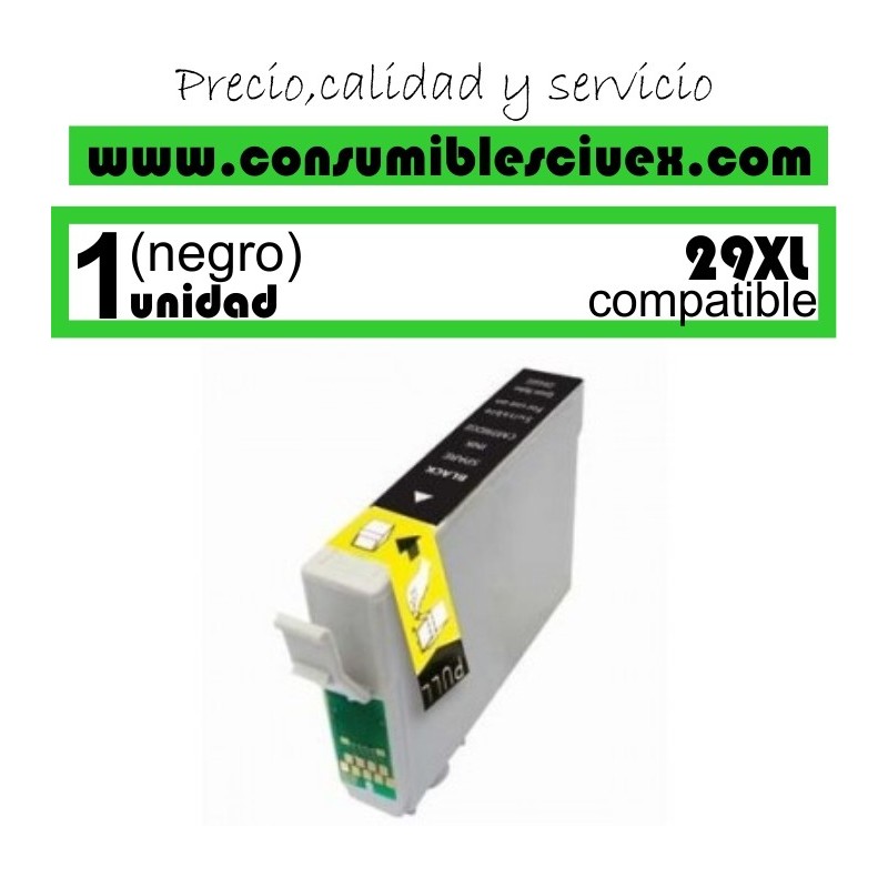 TINTA COMPATIBLE EPSON T2991 NEGRO (29XL) TINTA COMPATIBLE EPSON T2991 NEGRO (29XL)
