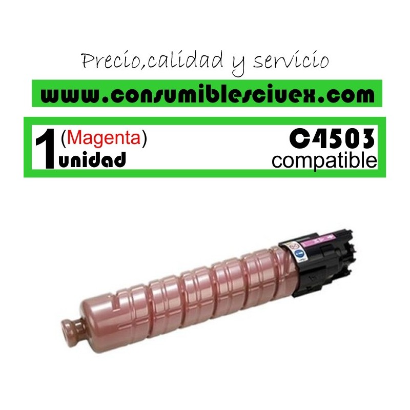RICOH AFICIO MP-C4503/MP-C5503/MP-C6003 MAGENTA CARTUCHO DE TONER GENERICO 841855