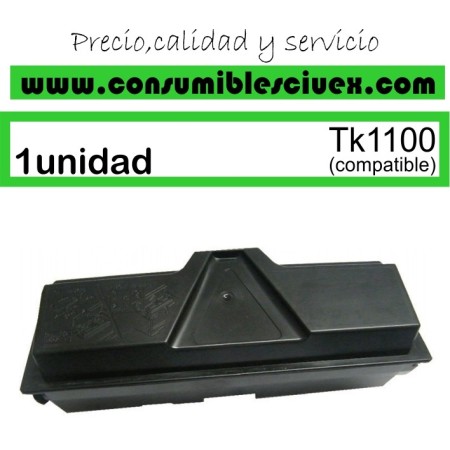 KYOCERA TK1100 NEGRO CARTUCHO DE TONER GENERICO