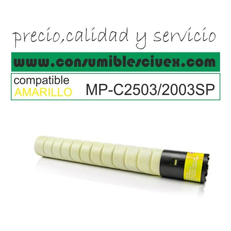 CARTUCHO COMPATIBLE RICOH MP-C2503/2003