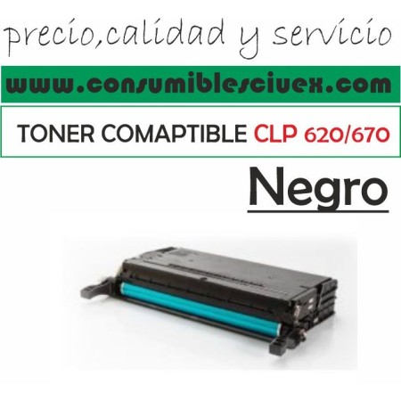 TONER COMPATIBLE SAMSUNG CLP 620/670 NEGRO