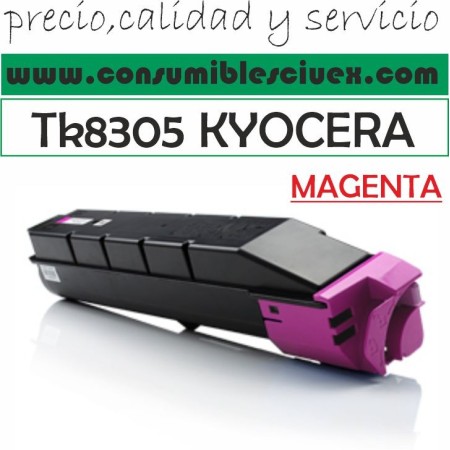 TONER COMPATIBLE KYOCERA TK8305 MAGENTA