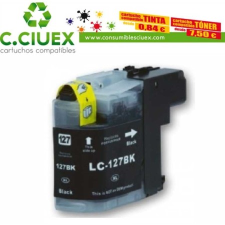 Tinta Compatible Brother LC127 Negro