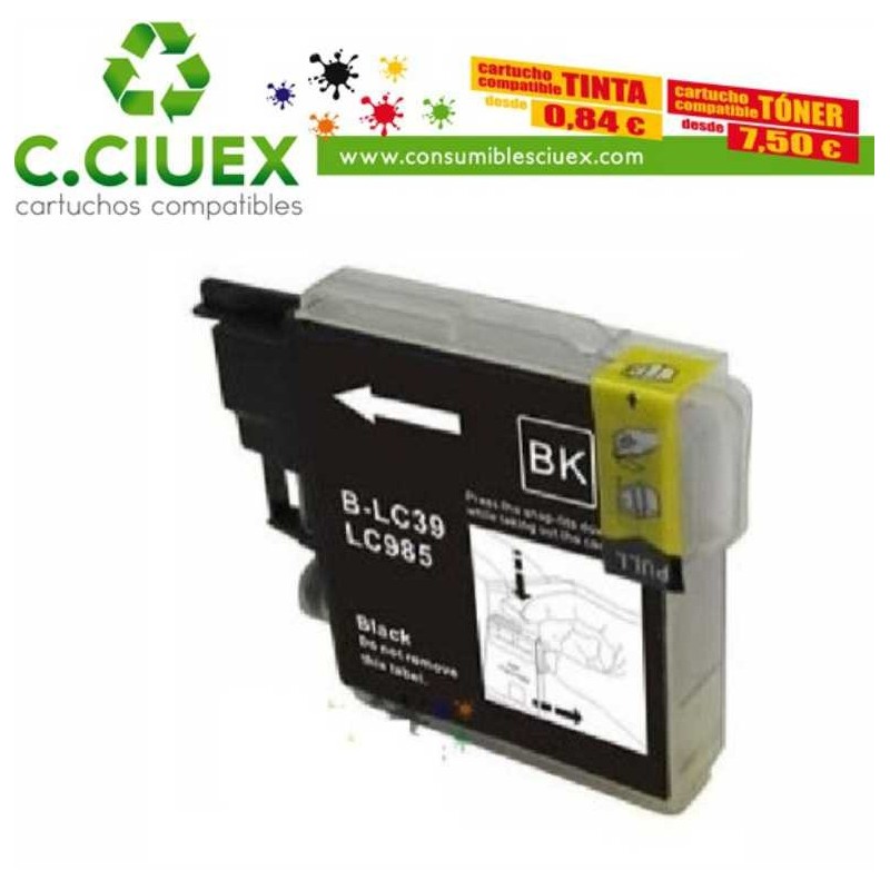 Tinta Compatible Brother LC985 Negro