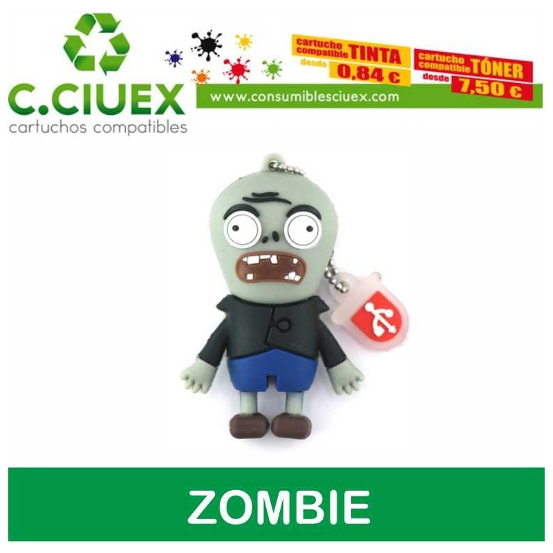 PENDRIVE ZOMBIE (Solamente 1 unidad)