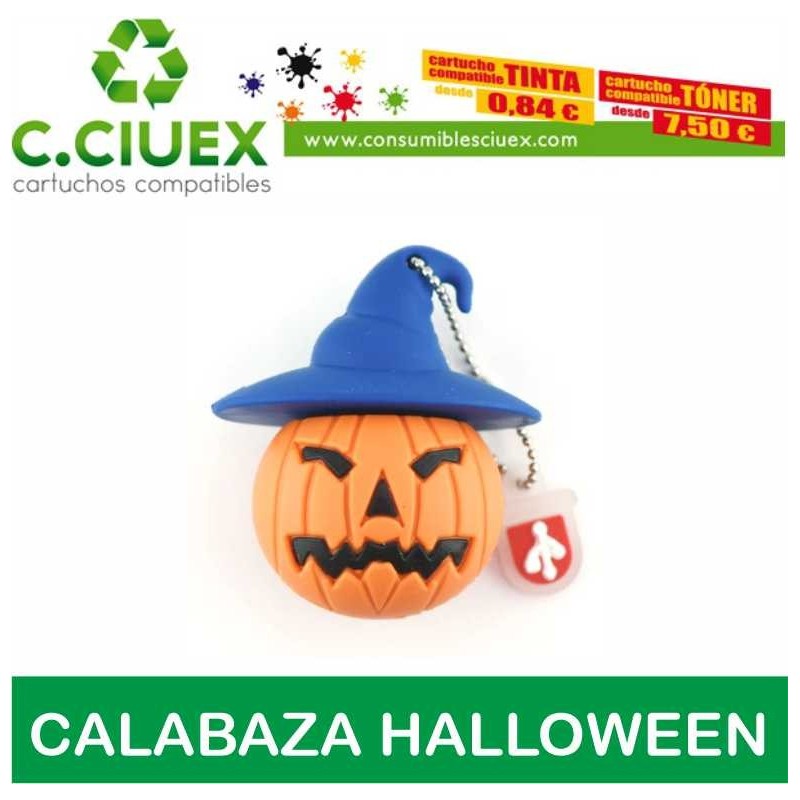 PENDRIVE CALABAZA HALLOWEEN(Solamente 1 unidad)