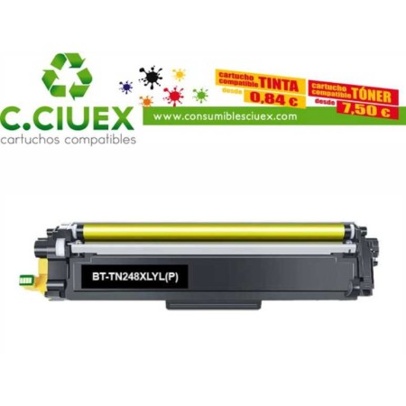 TONER COMPATIBLE BROTHER TN248XL AMARILLO