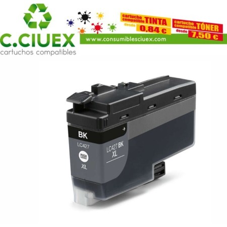 TINTA COMPATIBLE BROTHER LC427XL NEGRO