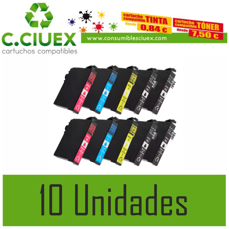 TINTA COMPATIBLE EPSON 603XL PACK 10