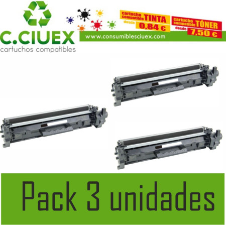 TONER COMPATIBLE HP CF294xL PACK 3 UNIDADES