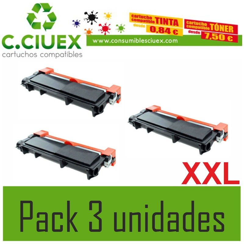 BROTHER TN2510XXL PACK 3 UNIDADES