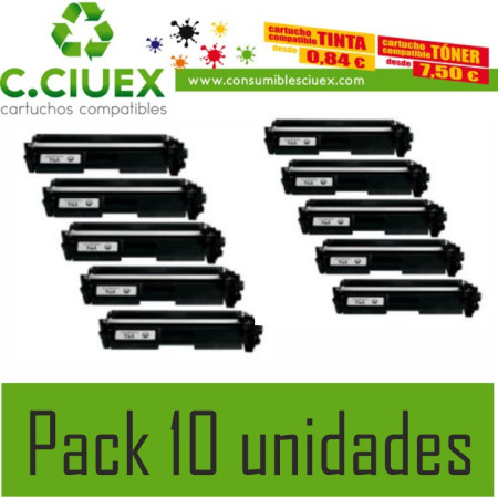 TONER COMPATIBLE HP CF 294xL PACK 10 UNIDADES