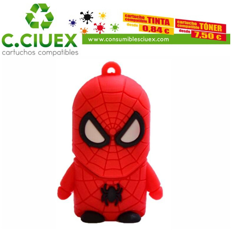 TechOneTech Super Spider Memoria USB 2.0 32GB (Pendrive)