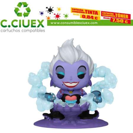 Funko Pop Deluxe Disney Villanos Ursula en el Trono