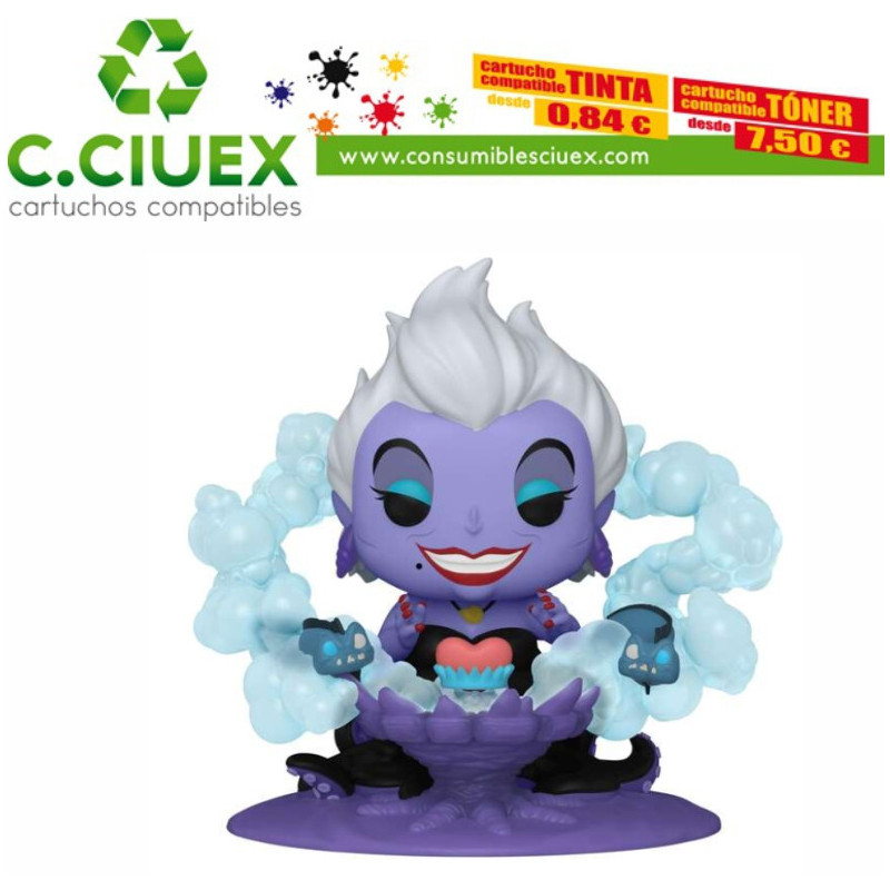 Funko Pop Deluxe Disney Villanos Ursula en el Trono