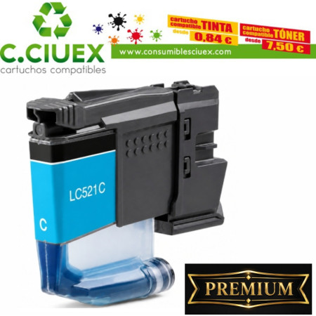 TINTA COMPATIBLE BROTHER LC521