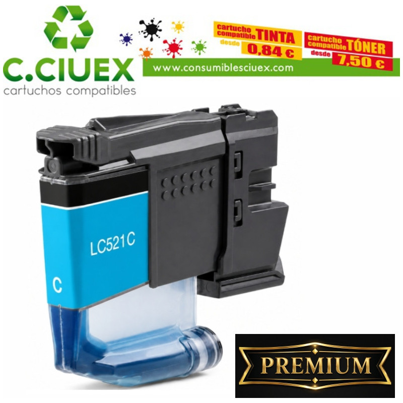 TINTA COMPATIBLE BROTHER LC521
