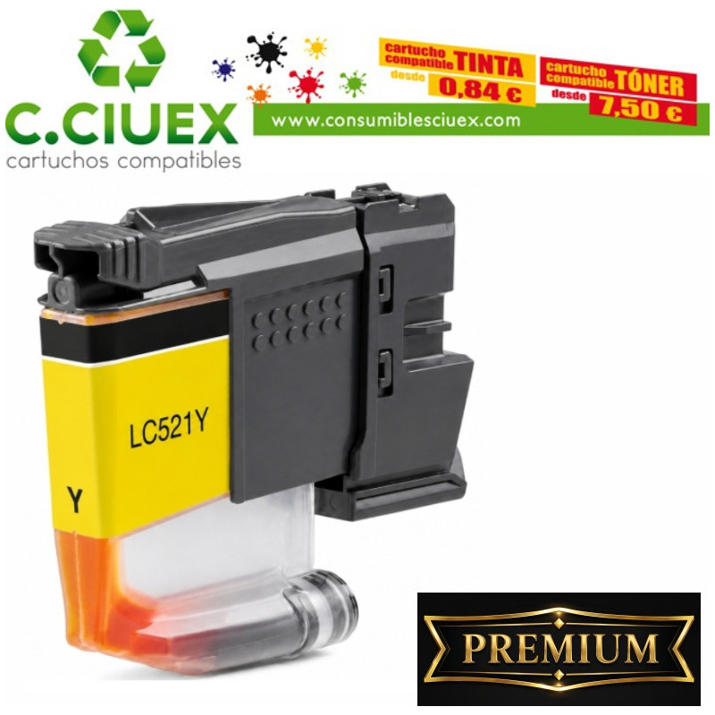 TINTA COMPATIBLE BROTHER LC521