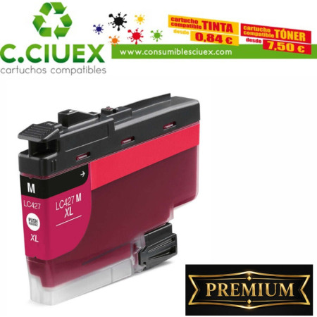 TINTA COMPATIBLE BROTHER LC427XL MAGENTA