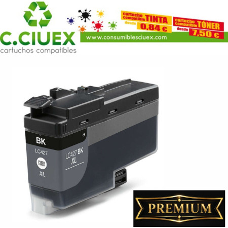TINTA COMPATIBLE BROTHER LC427XL NEGRO