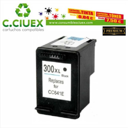 TINTA COMPATIBLE HP 300XL NEGRO