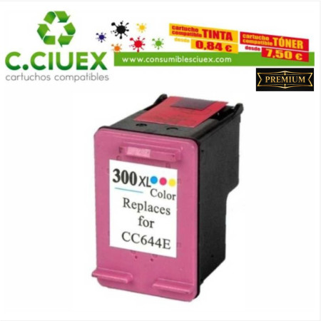 TINTA COMPATIBLE HP 300XL COLOR